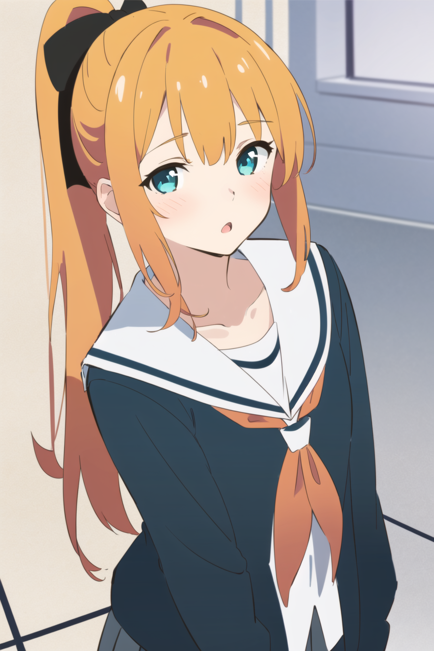 07331-1684551088-1girl, open_mouth, school_uniform, eyes, blush, solo, bush, serafuku, sailor_collar, looking_at_viewer, collarbone, bangs, sidel.png